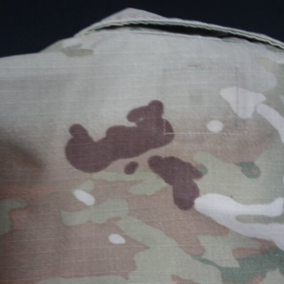 US ARMY CAMOFLAGE UNIFORM COAT JACKET SMALL SHORT CAMO TACTICAL FATIGUES L248 - Picture 8 of 8